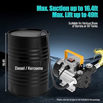 CXCESNS 電動オイルポンプ AC 110V 60L/min Amazon.co.jp: CXCESNS 電動オイルポンプ ディーゼル 灯油ポンプ